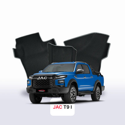 EVA Dywaniki samochodowe od EVA MATS 3D do JAC T9 1 gen 2020-2030 rok PICK-UP podwojna kabina