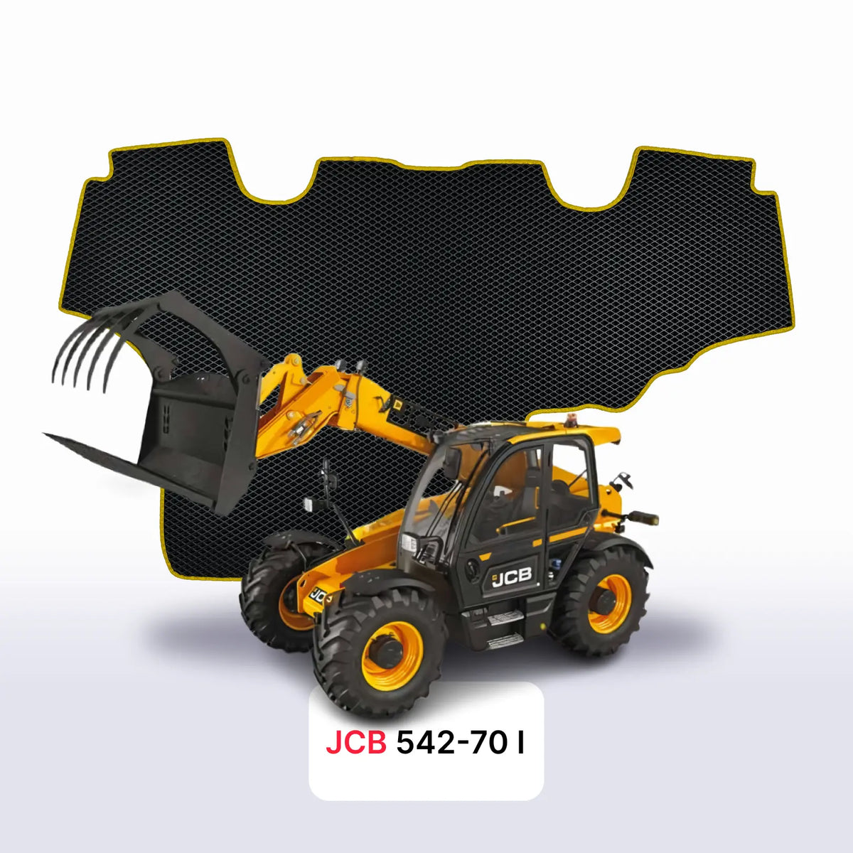 EVA Dywaniki samochodowe od EVA MATS 3D do JCB 542-70 1 gen 2022-2027 rok KOPARKA