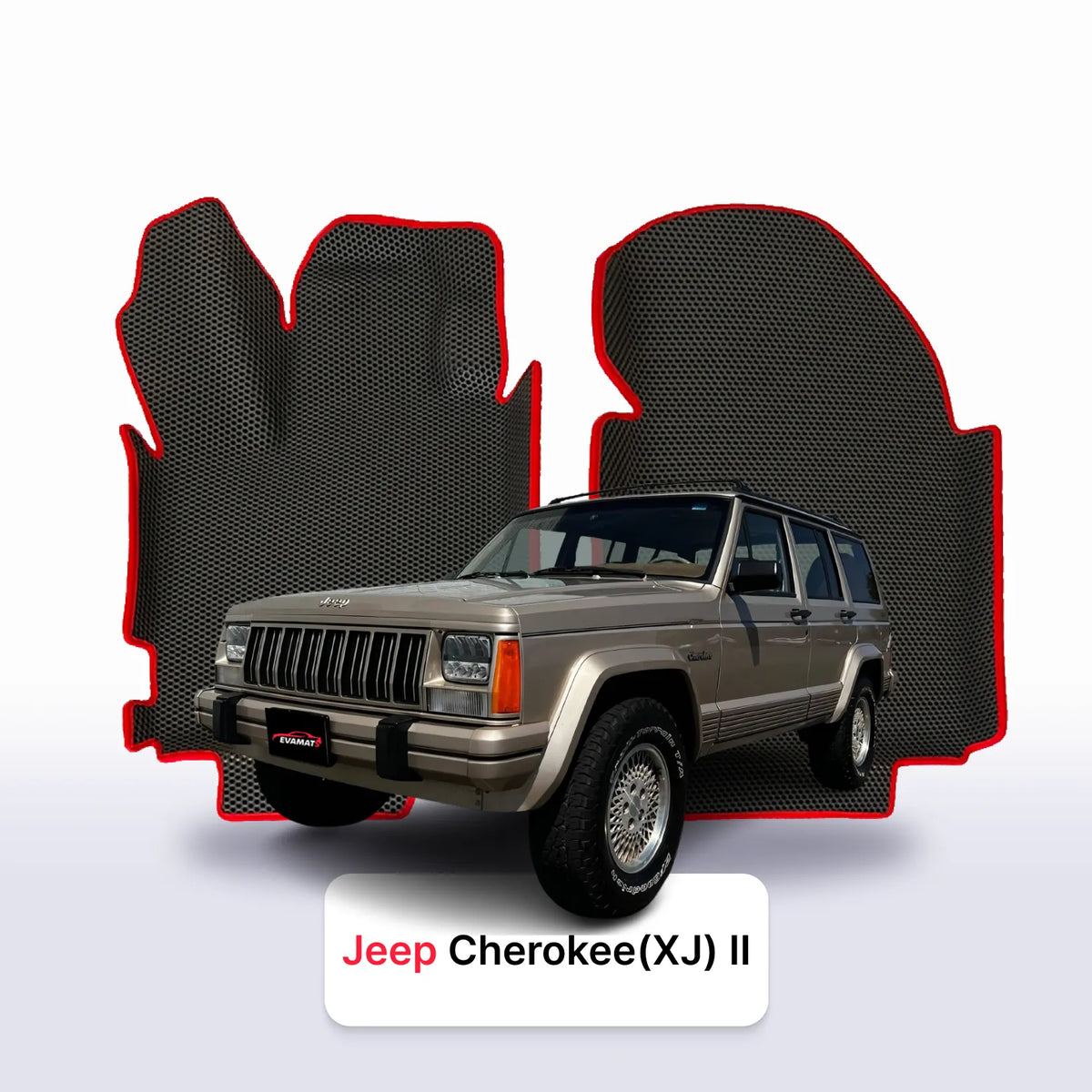 EVA Dywaniki samochodowe od EVA MATS 3D do Jeep Cherokee(XJ) przedlift 2 gen 1983-1996 rok SUV 5 dzwi