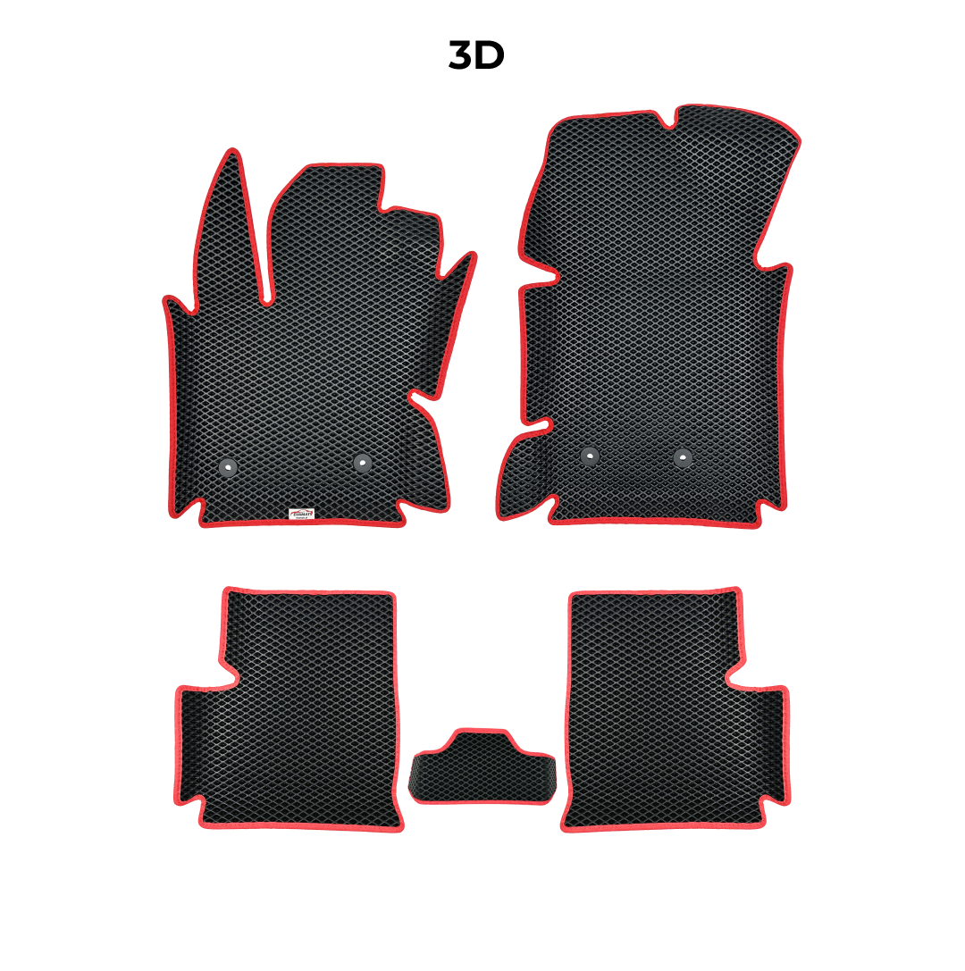 Custom-Fit 3D EVA Car Mats for Jeep Renegade I gen 2014–2025 year SUV