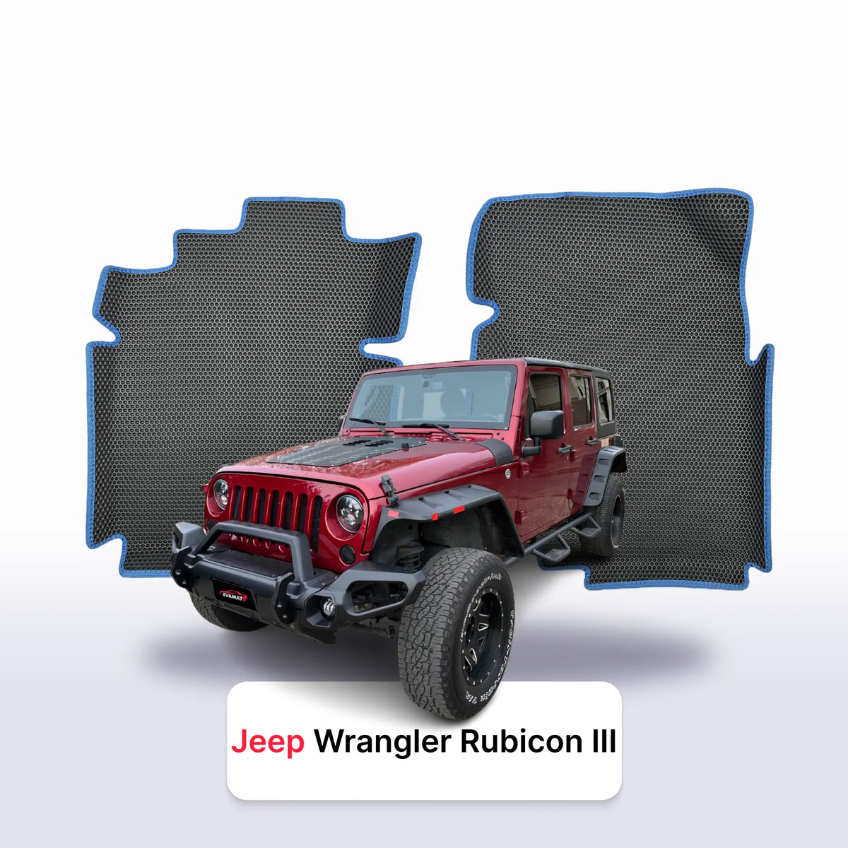 EVA Dywaniki samochodowe od EVA MATS 3D do Jeep Wrangler Rubicon(JK) 3 gen 2006-2018 rok SUV 5 drzwi