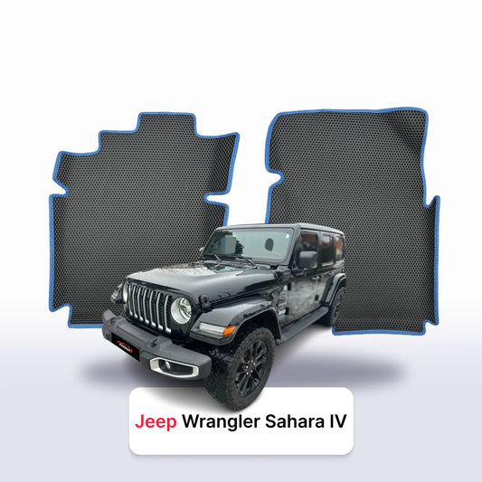 Custom-Fit 3D EVA Car Mats for Jeep Wrangler Sahara JL IV gen 2017–2027 year SUV 5-door