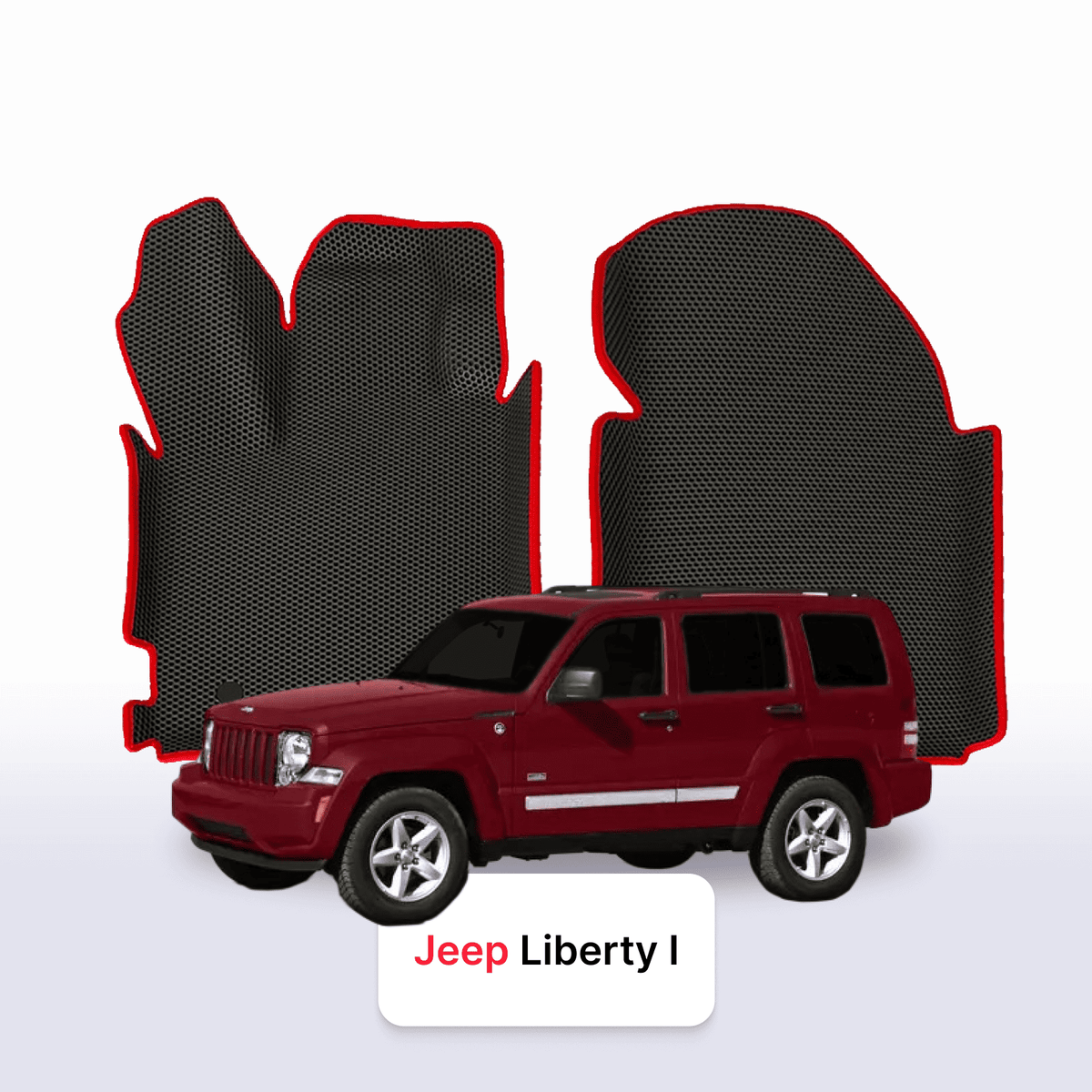 EVA Dywaniki samochodowe od EVA MATS 3D do Jeep Liberty 1 gen 2001-2007 rok SUV