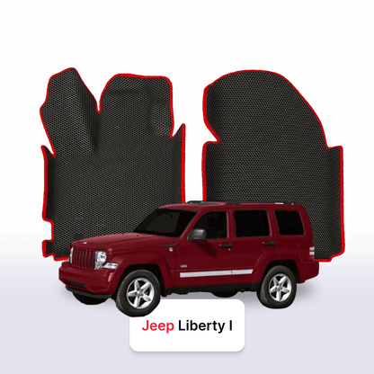EVA Dywaniki samochodowe od EVA MATS 3D do Jeep Liberty 1 gen 2001-2007 rok SUV