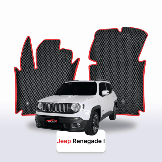 EVA Dywaniki samochodowe od EVA MATS 3D do Jeep Renegade 1 gen 2014-2025 rok SUV HYBRID