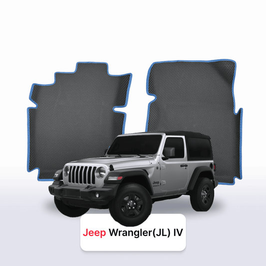 Custom-Fit 3D EVA Car Mats for Jeep Wrangler JL IV gen 2017–2028 year SUV 3-door