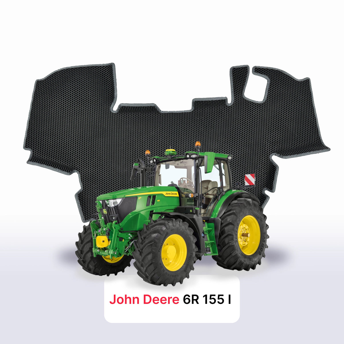 EVA Dywaniki samochodowe od EVA MATS 3D do John Deere 6R 155 1 gen 2021-2024 rok CIĄGNIK