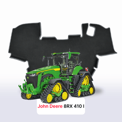 Custom-Fit 3D EVA Car Mats for John Deere 8RX 410 I gen 2023–2028 year tractor