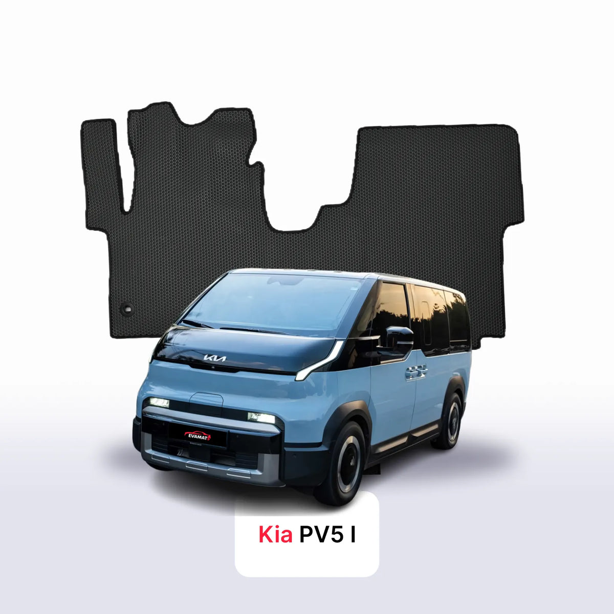 Custom-Fit 3D EVA Car Mats for Kia PV5 I gen 2025–2030 year Minivan