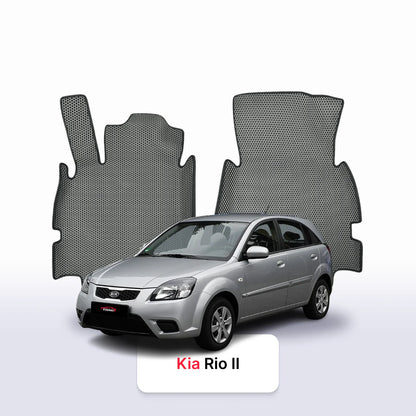 Custom-fit 3D EVA car mats for Kia Rio 2nd generation 2005-2011 hatchback 5 door