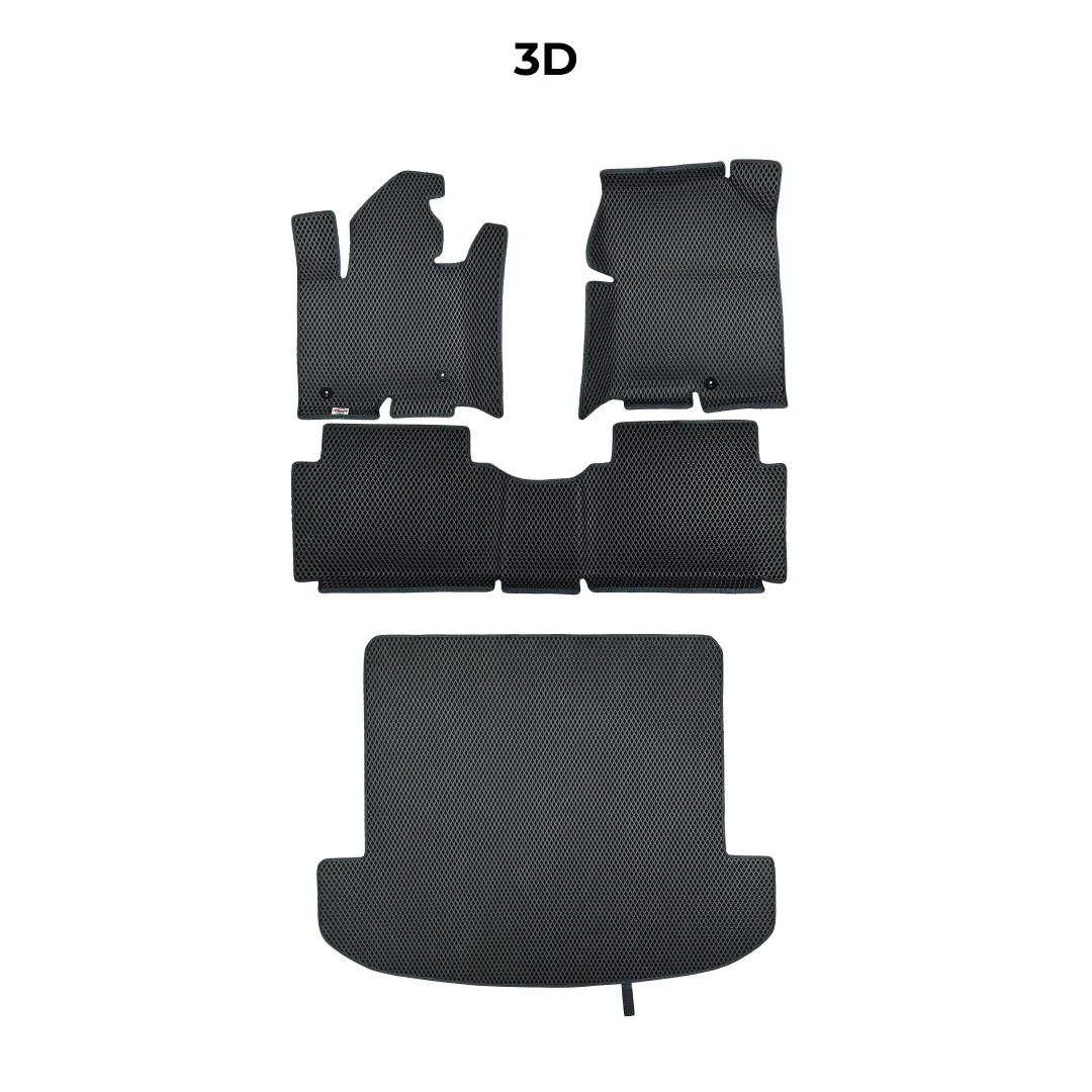 EVA Dywaniki samochodowe od EVA MATS 3D do Kia Sorento IV gen 2020-2028 rok SUV 5 drzwi