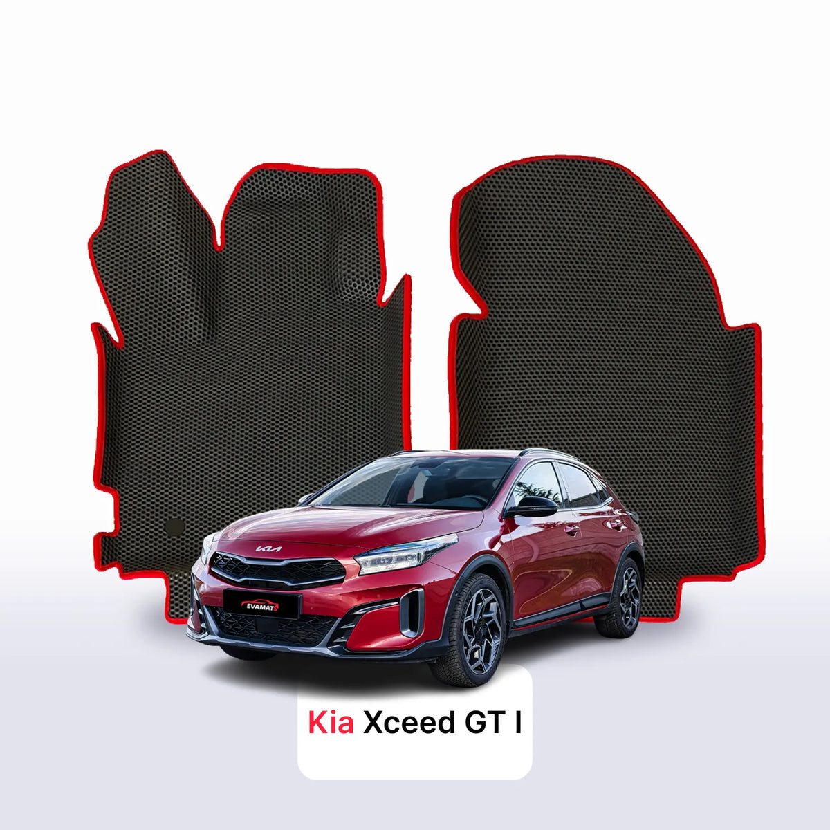Custom-Fit 3D EVA Car Mats for Kia XCeed GT I gen 2019–2028 year SUV