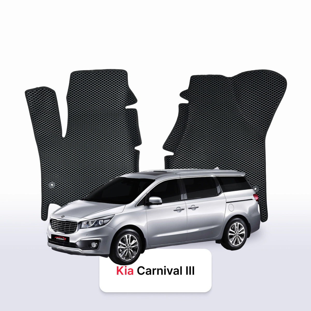 EVA Dywaniki samochodowe od EVA MATS 3D do Kia Carnival III gen 2014-2020 rok MINIVAN