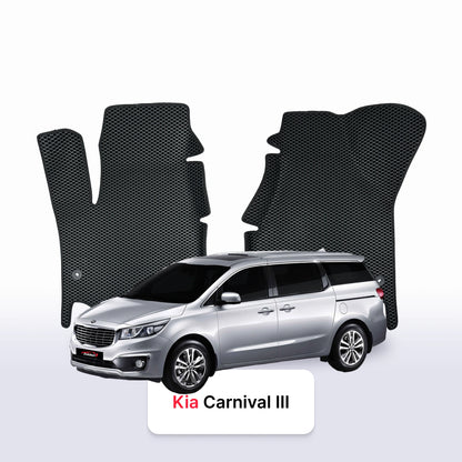EVA Dywaniki samochodowe od EVA MATS 3D do Kia Carnival III gen 2014-2020 rok MINIVAN