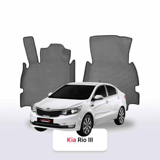 EVA Dywaniki samochodowe od EVA MATS 3D do Kia Rio III gen 2011-2017 SEDAN