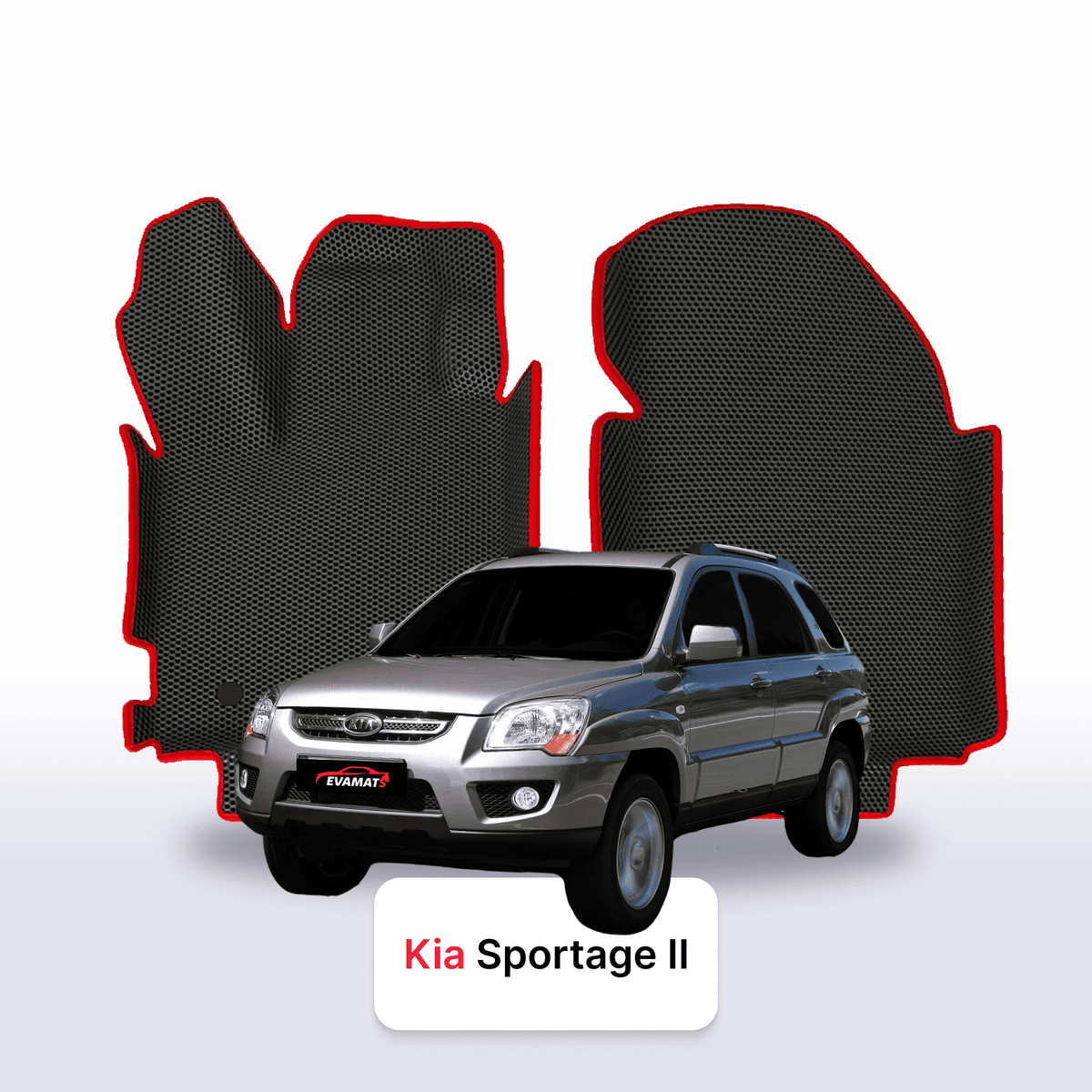 EVA Dywaniki samochodowe od EVA MATS 3D do Kia Sportage II gen 2004-2010 rok SUV BENZYNA