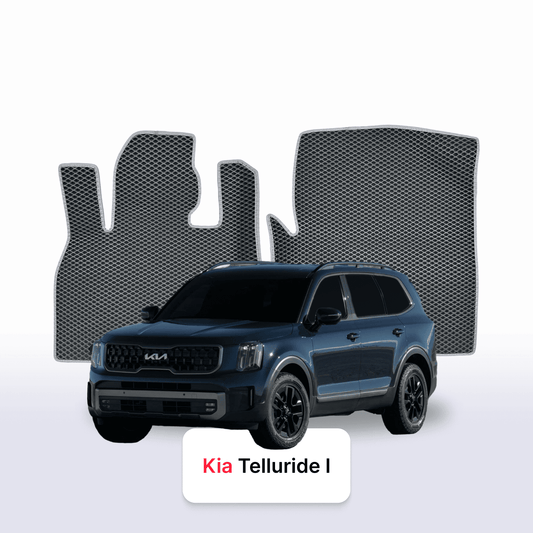 EVA Dywaniki samochodowe od EVA MATS 3D do Kia Telluride I gen 2019-2028 rok SUV 7 osobowy