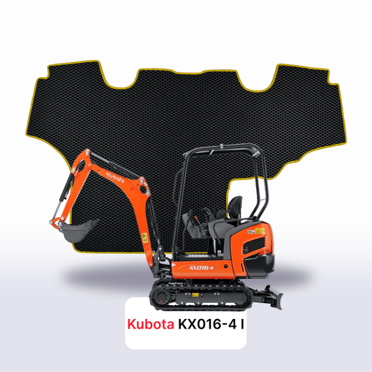 EVA Dywaniki samochodowe od EVA MATS 3D do Kubota KX016-4 1 gen 2014-2028 rok KOPARKA