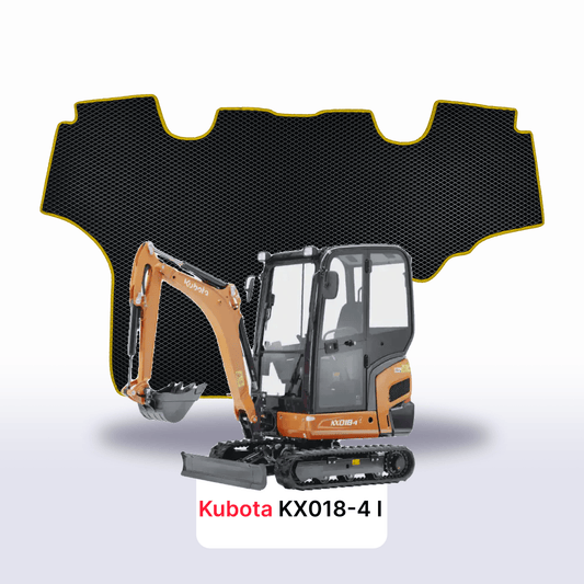 EVA Dywaniki samochodowe od EVA MATS 3D do Kubota KX018-4 1 gen 2018-2028 rok Koparka