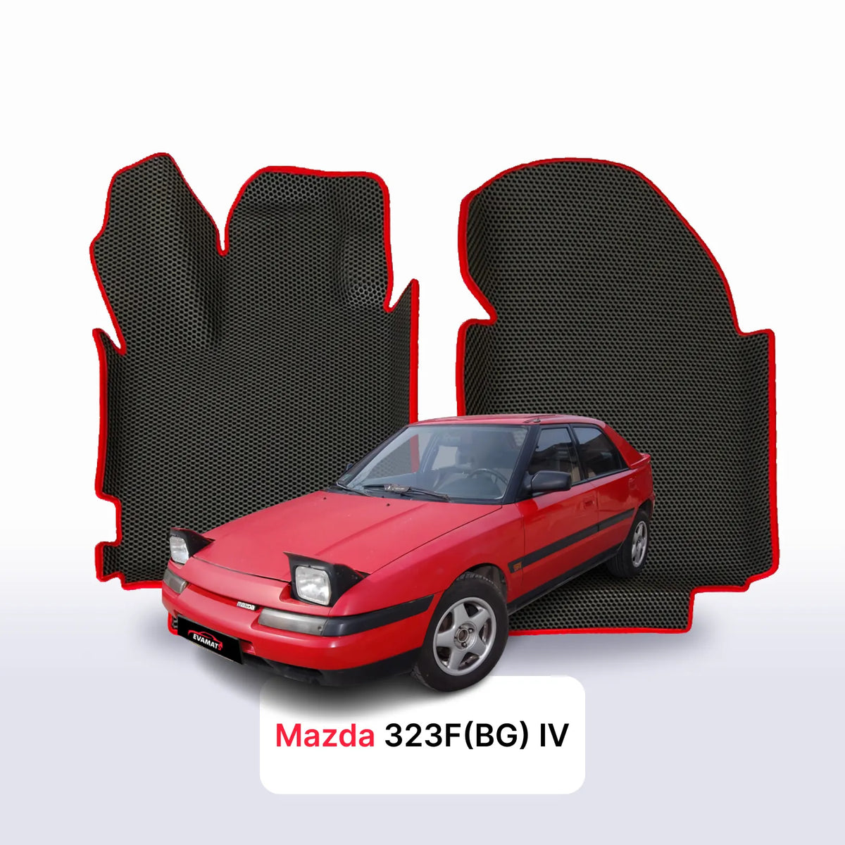 EVA Dywaniki samochodowe od EVA MATS 3D do Mazda 323F BG 4 gen 1989-1996 rok HATCHBACK/LIFTBACK