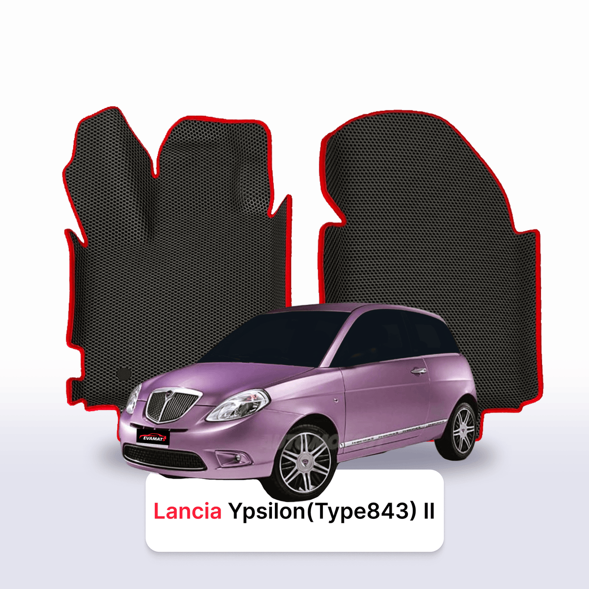 EVA Dywaniki samochodowe od EVA MATS 3D do Lancia Ypsilon(Type843) 2 gen 2003-2011 rok HATCHBACK 3 drzwi