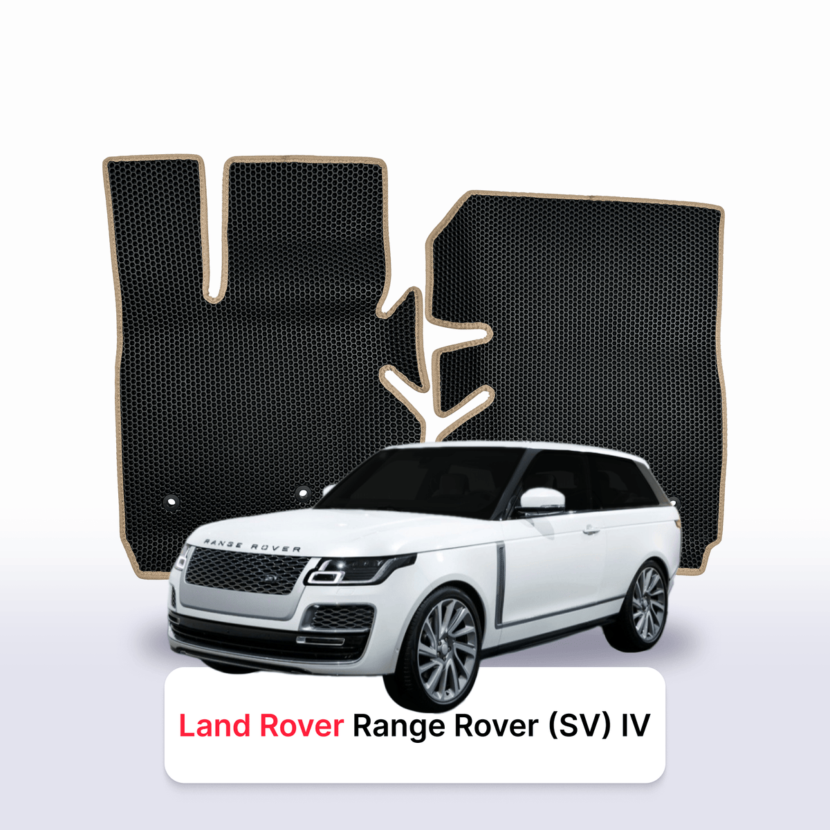 EVA Dywaniki samochodowe od EVA MATS 3D do Land Rover Range Rover(SV) 4 gen 2021-2021 rok SUV COUPE 3 drzwi