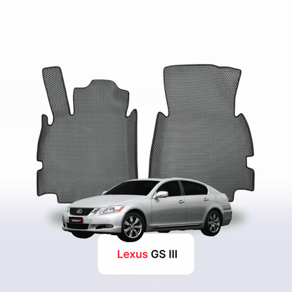 EVA Dywaniki samochodowe od EVA MATS 3D do Lexus GS 3 gen 2004-2011 rok SEDAN