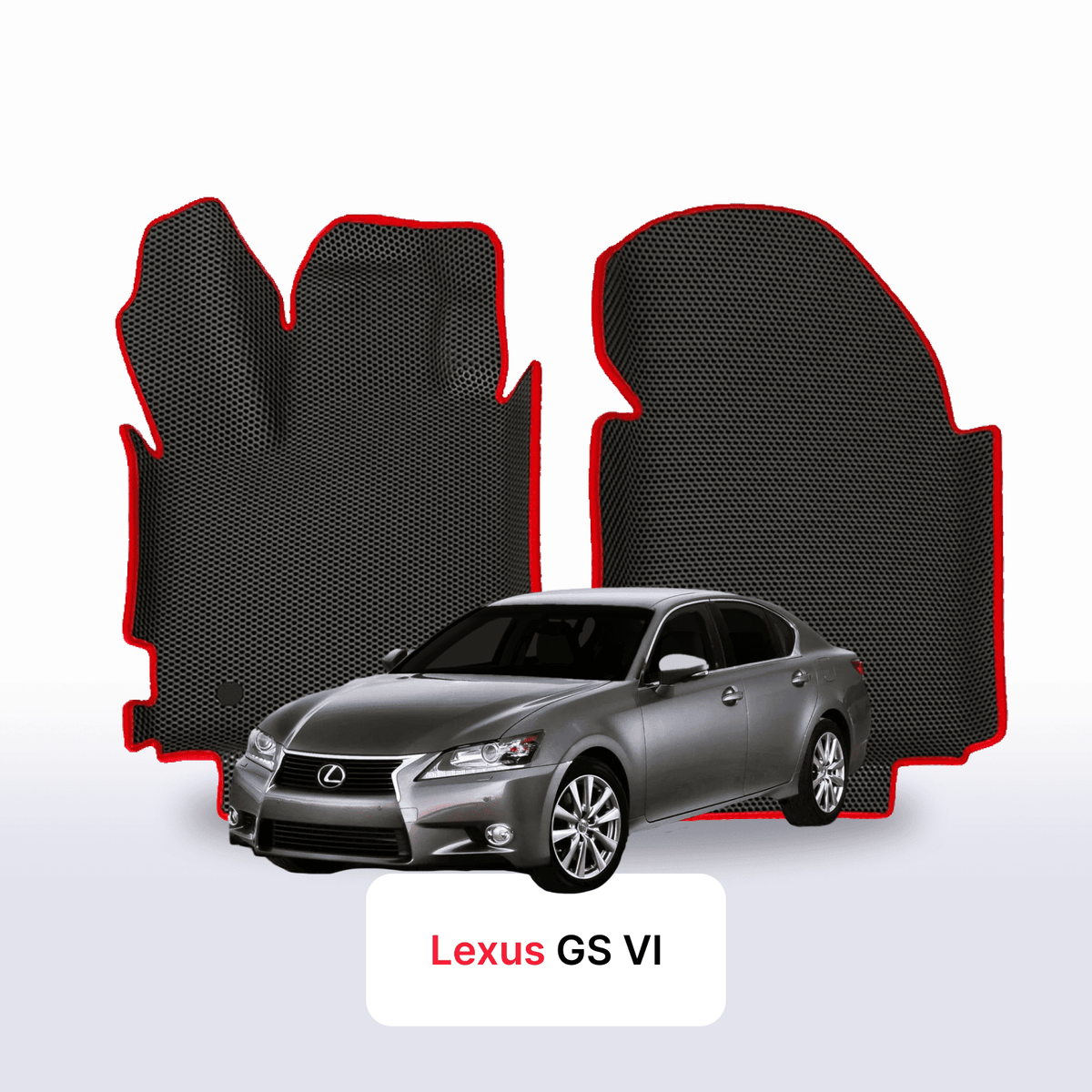 EVA Dywaniki samochodowe od EVA MATS 3D do Lexus GS 4 gen 2011-2020 rok SEDAN BENZYNA napęd przód