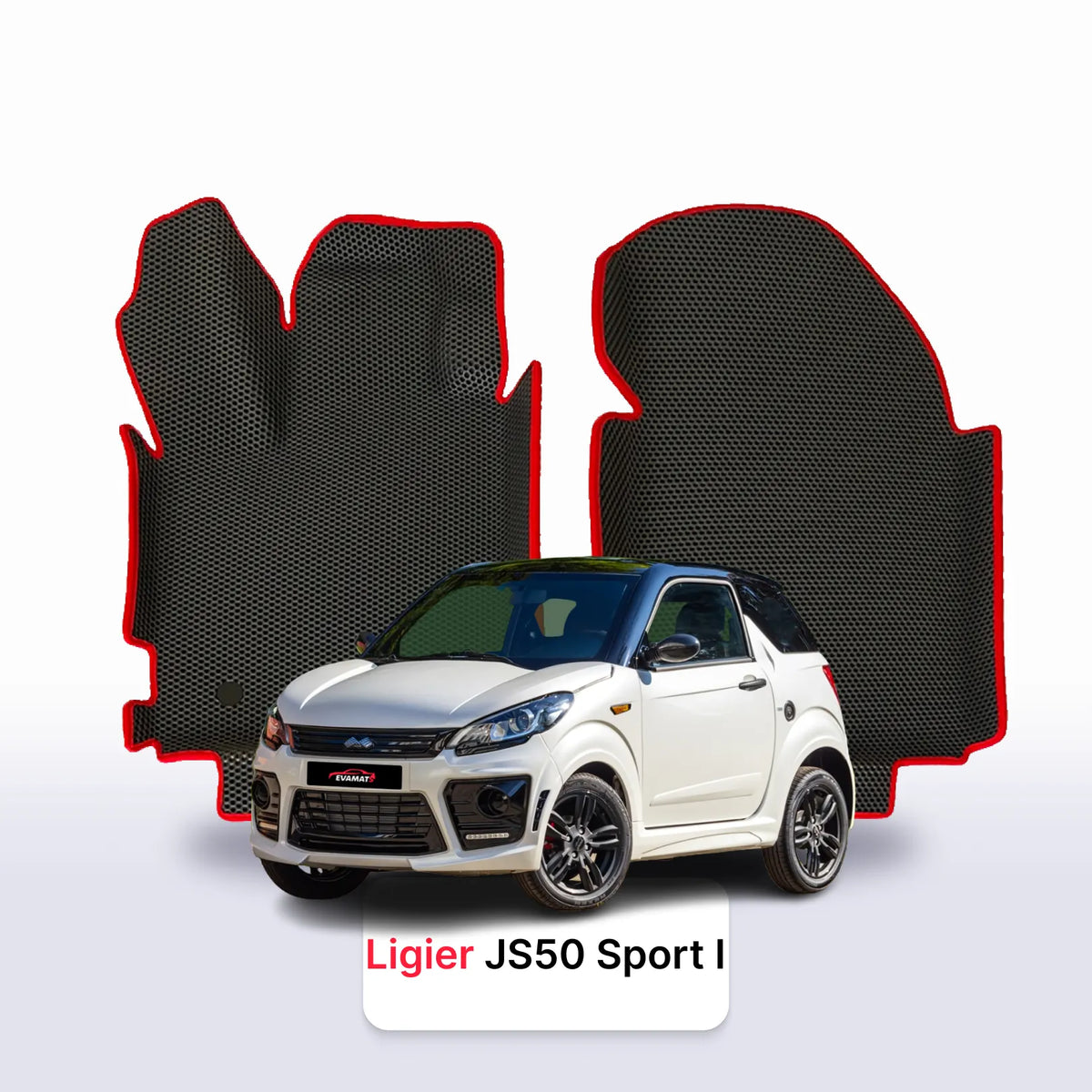 EVA Dywaniki samochodowe od EVA MATS 3D do Ligier JS50 Sport 1 gen 2017-2024 rok HATCHBACK 3 drzwi