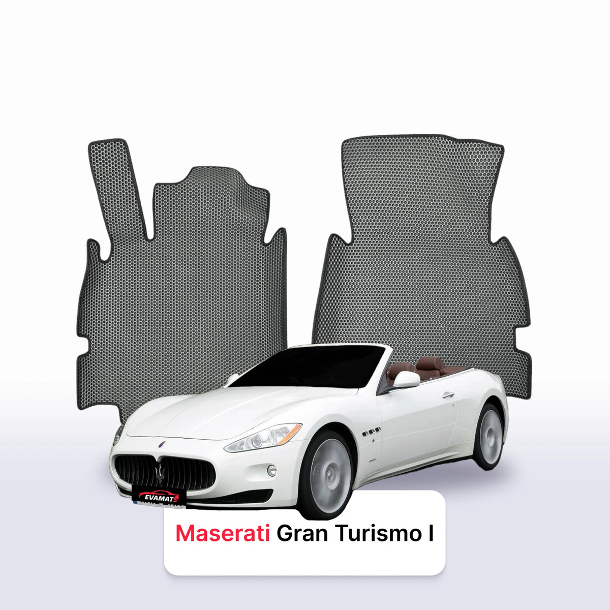 EVA Dywaniki samochodowe od EVA MATS 3D do Maserati GranTurismo 1 gen 2007-2019 rok GRAN KABRIOLET