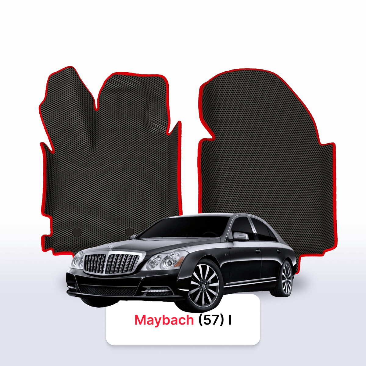 Custom-Fit 3D EVA Car Mats for Maybach 57 I gen 2002–2012 year Sedan 4-seater