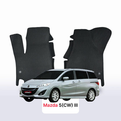 EVA Dywaniki samochodowe od EVA MATS 3D do Mazda 5(CW) 3 gen 2010-2018 rok Minivan