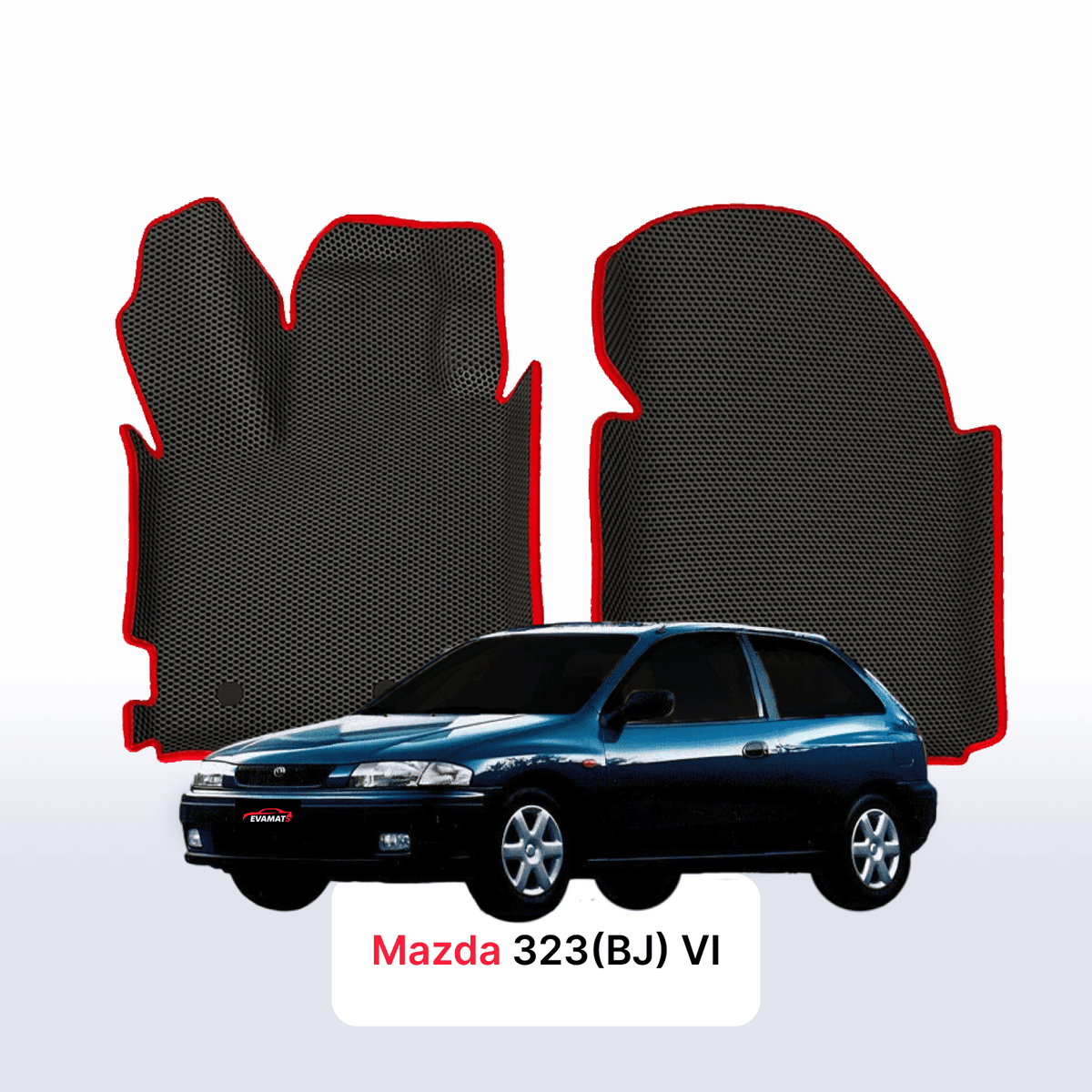 EVA Dywaniki samochodowe od EVA MATS 3D do Mazda 323(BJ) 6 gen 1998-2001 rok HATCHBACK 3 drzwi