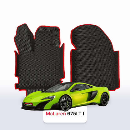 Custom-Fit 3D EVA Car Mats for McLaren 675LT I gen 2015–2017 year Coupe