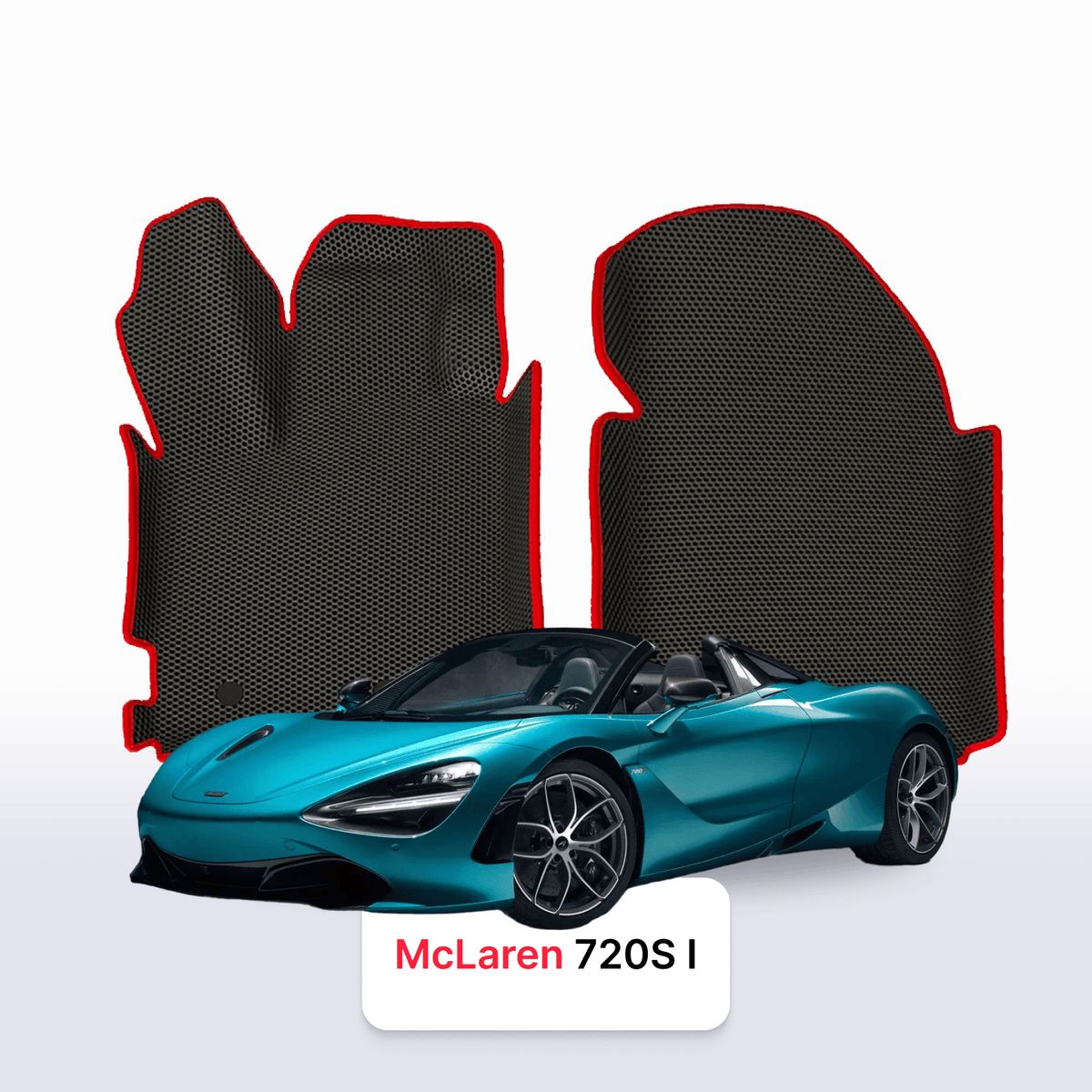 Custom-Fit 3D EVA Car Mats for McLaren 720S I gen 2017–2023 year Roadster Spider