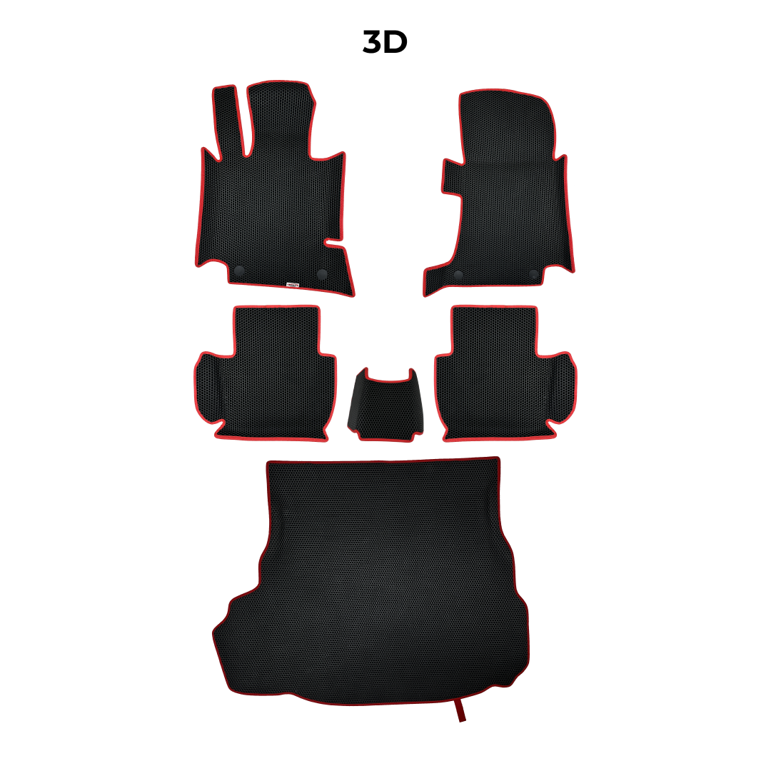 EVA Dywaniki samochodowe od EVA MATS 3D do Mercedes-Benz CLS 3 gen (C257) 2018 – 2023 rok SEDAN