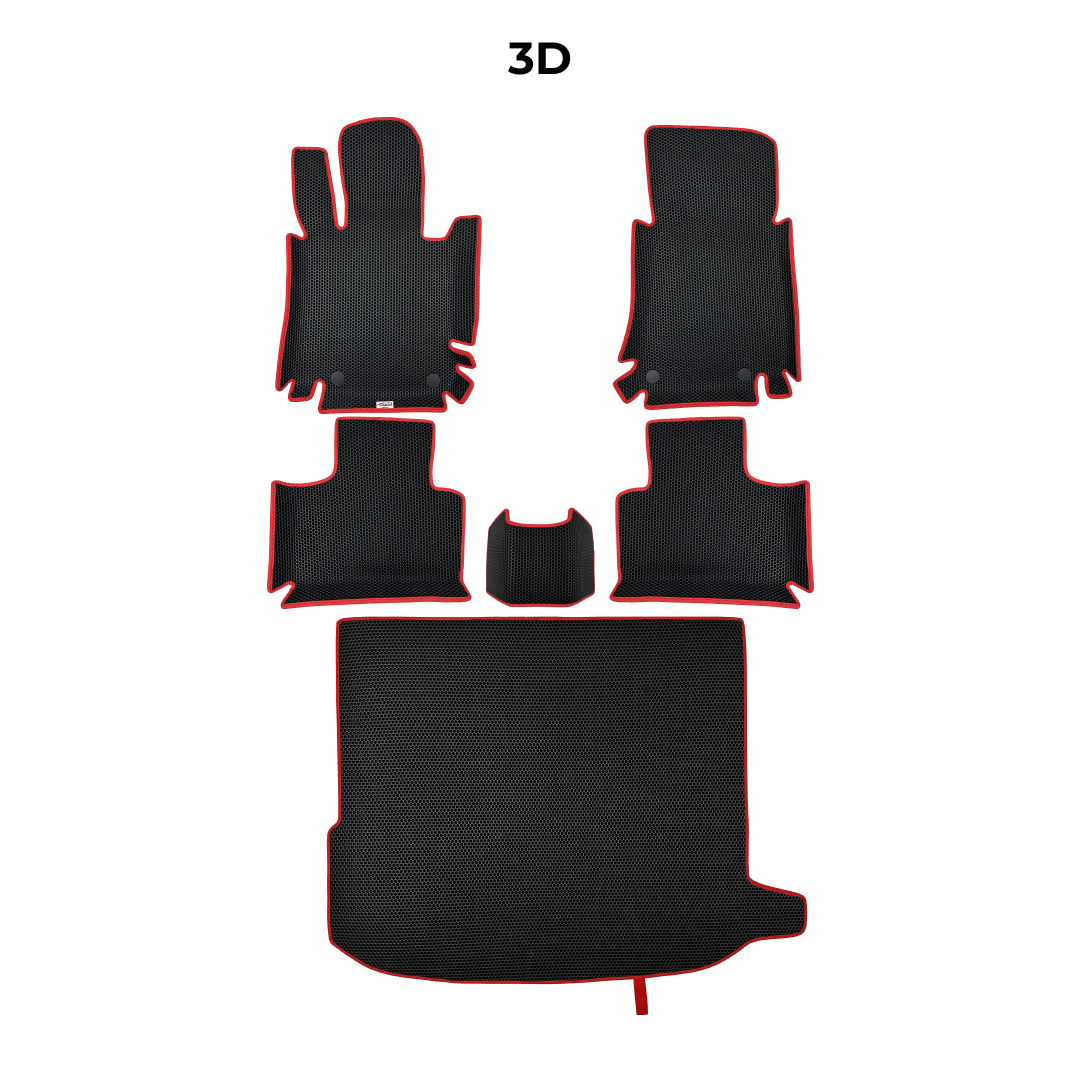 EVA Dywaniki samochodowe od EVA MATS 3D do Mercedes-Benz GLC 1 gen (C253)  2016 – 2023 rok SUV Coupe