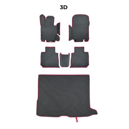 EVA Dywaniki samochodowe od EVA MATS 3D do Mercedes-Benz GLE 2 gen (W167) 2019-2028 rok SUV HYBRYDA