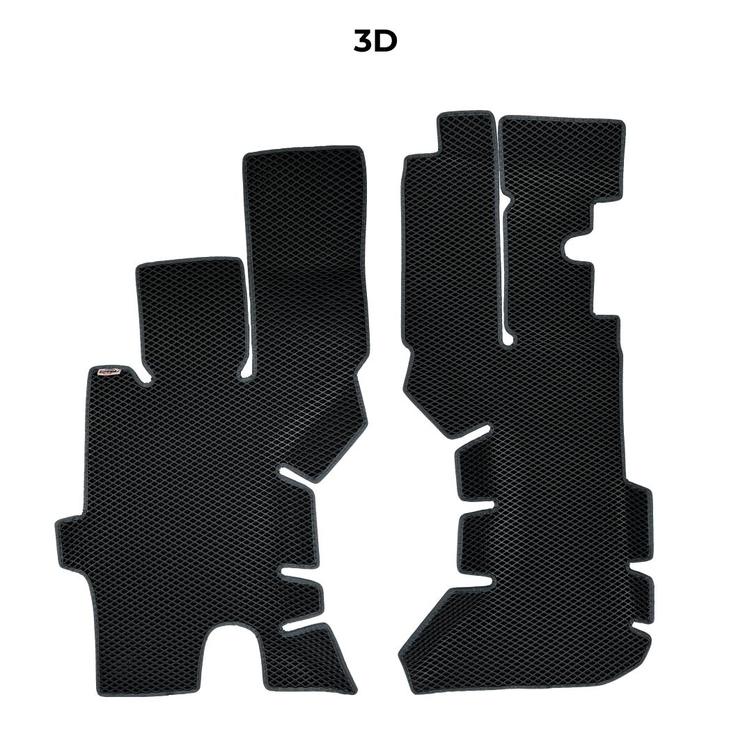 EVA Dywaniki samochodowe od EVA MATS 3D do Mercedes-Benz Unimog U4000 1 gen 2003-2013 rok CIĘŻARÓWKA