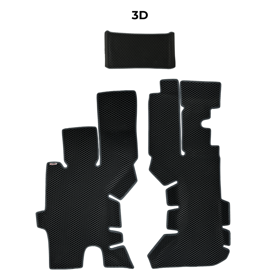 EVA Dywaniki samochodowe od EVA MATS 3D do Mercedes-Benz Unimog U4000 1 gen 2003-2013 rok CIĘŻARÓWKA