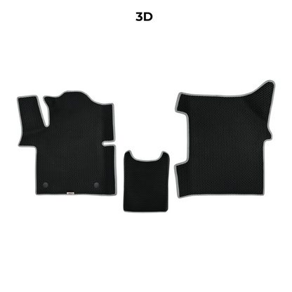 EVA Dywaniki samochodowe od EVA MATS 3D do Renault Trafic SPACECLASS 3 gen 2014-2028 rok BUS