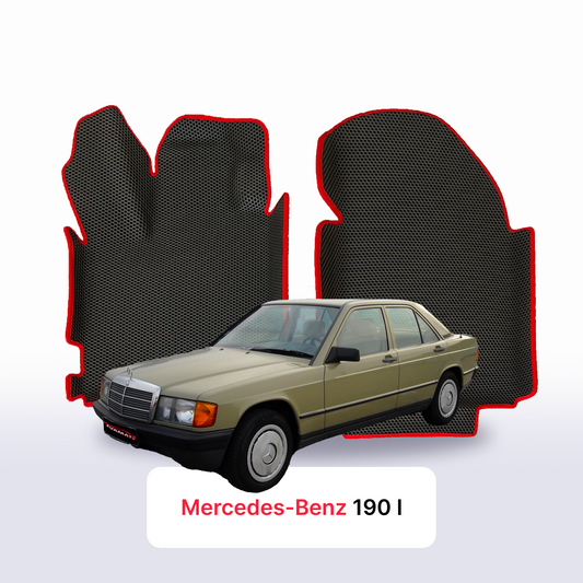 EVA Dywaniki samochodowe od EVA MATS 3D do Mercedes-Benz 190 (W201) 1982-1993 rok SEDAN