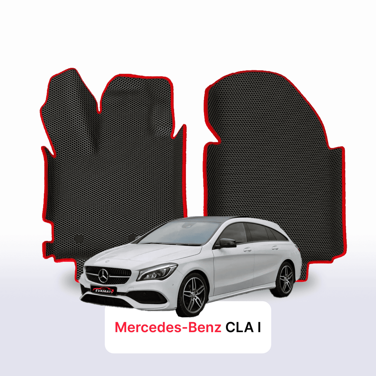 EVA Dywaniki samochodowe od EVA MATS 3D do Mercedes-Benz CLA 1 gen (X117) shooting brake 2013 – 2019 rok KOMBI