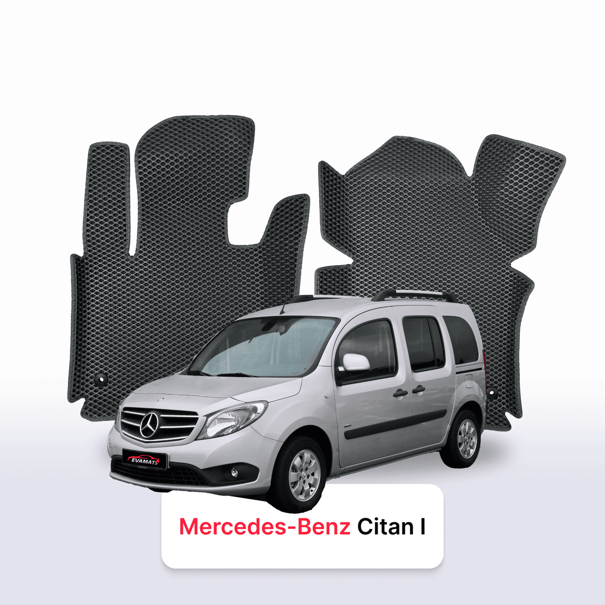 EVA Dywaniki samochodowe od EVA MATS 3D do Mercedes-Benz Citan 1 gen (W415) 2012 – 2021 rok KOMBIVAN