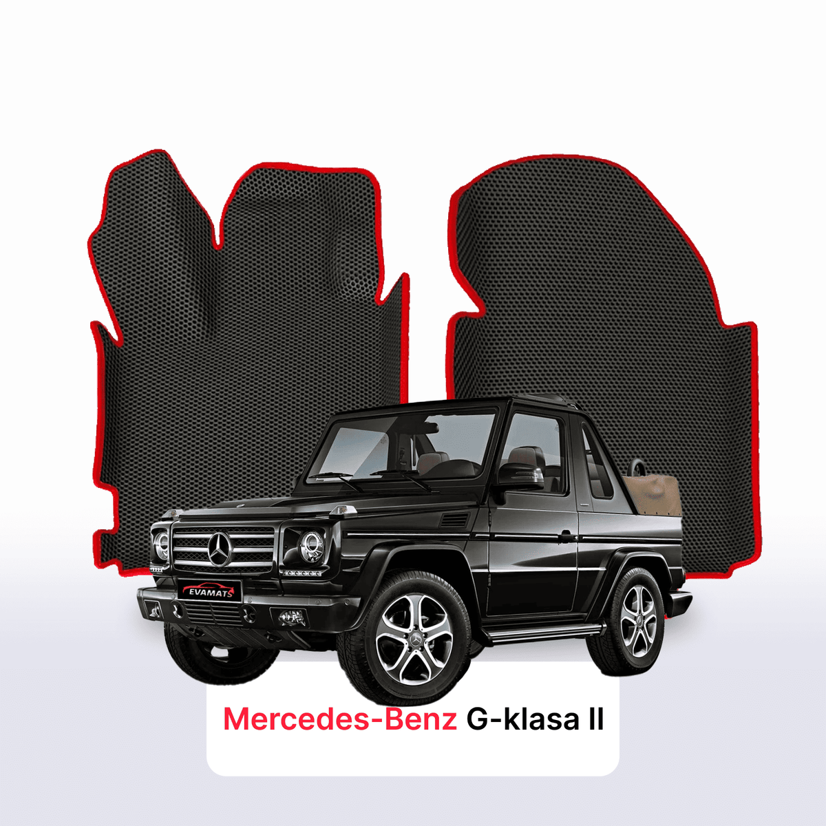 EVA Dywaniki samochodowe od EVA MATS 3D do Mercedes-Benz G-klass 2 gen (W463) 1990–2018 rok SUV Kabriolet