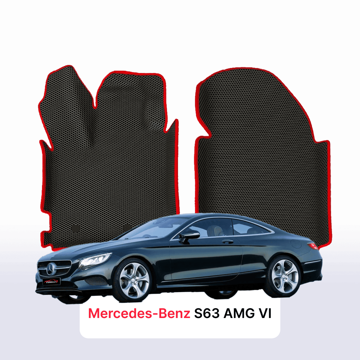 EVA Dywaniki samochodowe od EVA MATS 3D do Mercedes-Benz S63 AMG 6 gen (C217) 2014-2020 rok COUPE