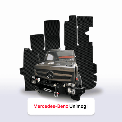 EVA Dywaniki samochodowe od EVA MATS 3D do Mercedes-Benz Unimog U4000 1 gen 2003-2013 rok CIĘŻARÓWKA
