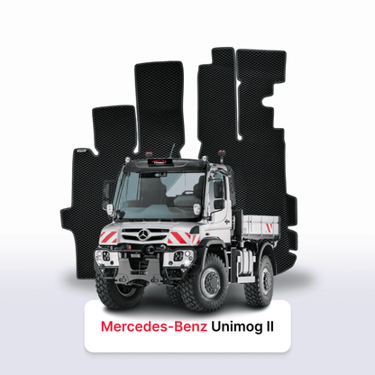 EVA Dywaniki samochodowe od EVA MATS 3D do Mercedes-Benz Unimog U423 2 gen 2013-2026 rok CIĘŻARÓWKA