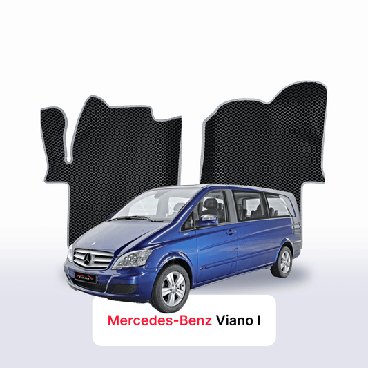 EVA Dywaniki samochodowe od EVA MATS 3D do Mercedes-Benz Viano 2 gen (W639) 2003 – 2014 rok EXTRA LONG BUS