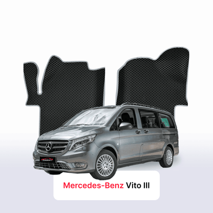 Custom-Fit 3D EVA Car Mats for Mercedes-Benz Vito W447 III gen 2014–2027 year Van